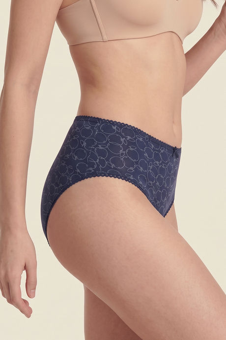 Zivame Regular Rise Full Coverage Hipster Panty (Pack of 3) - Multicolor — image 3